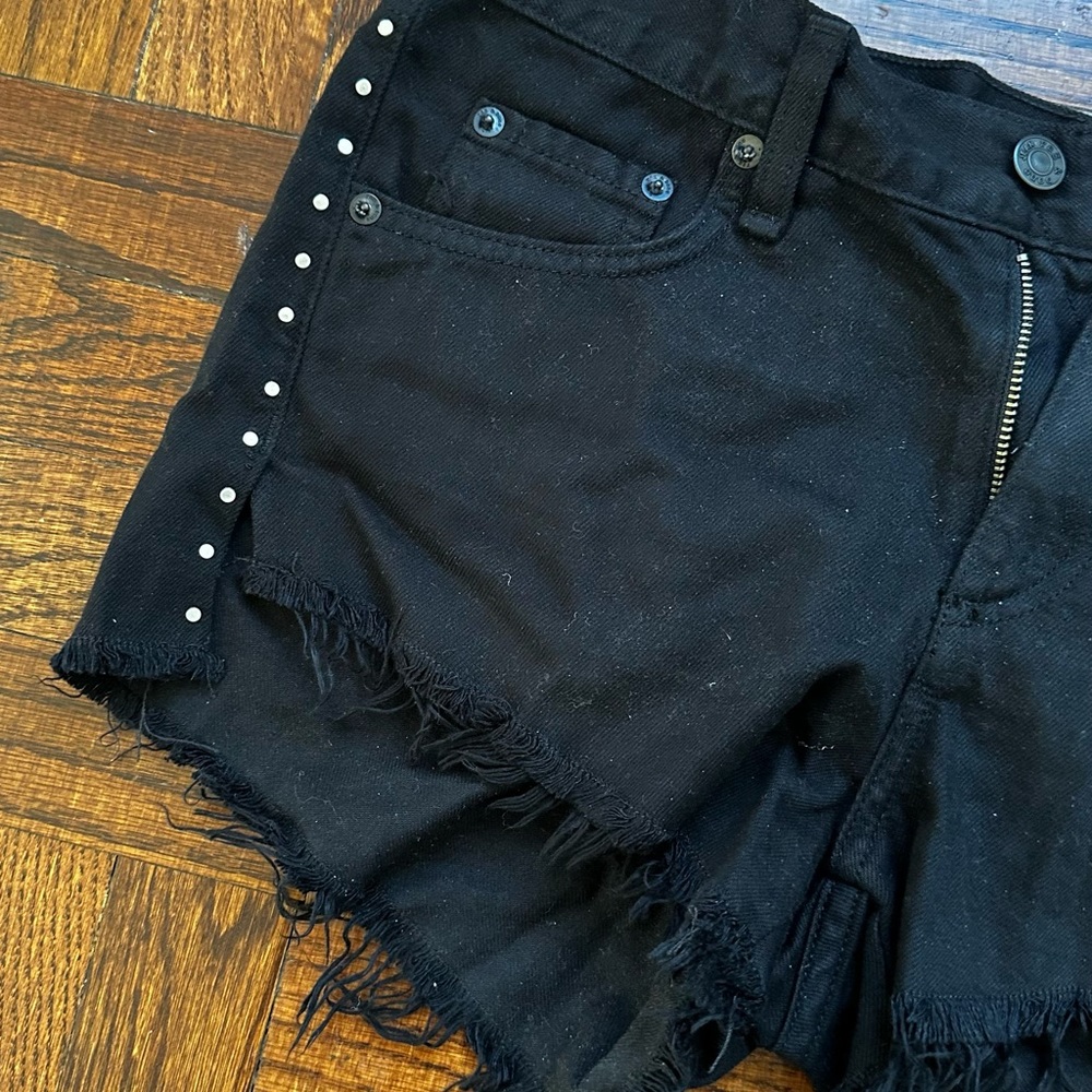 Rag And Bone Distressed Cut Off Shorts With Side … - image 4